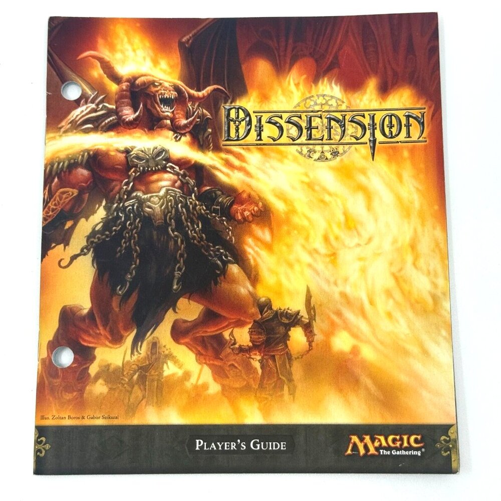 Dissension, Magic The Gathering Player's Guide Booklet by Wizards of the Coast